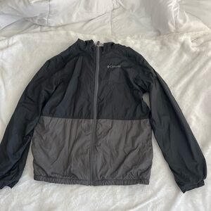 Columbia Two-Tone Black and Gray Jacket